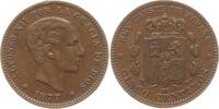 Spanien, Königreich 5 Centimos Alfonso XII., 1874 - 1885, Barcelona -