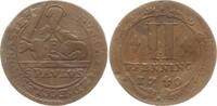Münster, Domkapitel Cu 2 Pfennig -