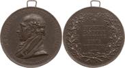 Schweiz-Zürich Große Eisengußmedaille von P. Bruckmann, auf den Tod von Johann Conrad Escher von der Linth -