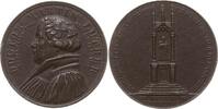 Sachsen, Stadt Wittenberg Eisengussmedaille von F. König (bei Schnell: Krüger), auf die Errichtung des Lutherdenkmals -