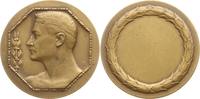 Deutschland, Weimarer Republik Bronzegussmedaille Signatur A H, Auszeichung für sportliche Leistungen, ohne Gravur -