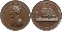 Bremen, Stadt Bronzemedaille v. Wilkens, a.d. 25-jährige Amtsjubiläum des Bürgermeisters Dr. Johann Smidt -