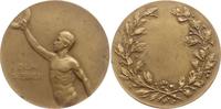 Deutschland, Weimarer Republik Bronzegussmedaille Auszeichung für sportliche Leistungen, DEM SIEGER, ohne Gravur -