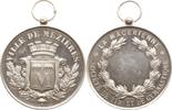 Frankreich Tragbare Silbermedaille Ville de Mézières, La Macerienne, Société de tir et de gymnastique -