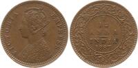 Indien 1/12 Anna Victoria, 1837 - 1901, Calcutta -