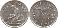 Belgien, Königreich 50 Centimes Albert I., 1910 - 1934 -