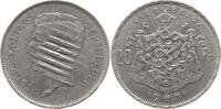 Belgien, Königreich 20 Frank Albert I., 1909 - 1934, Nickel -