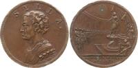 Schweiz - Genf Bronzemedaille v. J. Dassier and sons, Abdication of Sulla, L'Histoire de la République romaine -