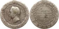 Frankreich, Kaiserreich Silbermedaille Napoleon III., 1852 - 1870, von Caqué, Expedition du Mexique -