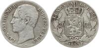 Belgien, Königreich 20 Centimes Leopold I., 1830 - 1865 -