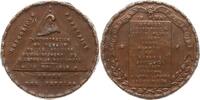 Frankreich, 2. Republik, Revolution Bronzierte Zinngussmedaille Gouvernement Provisoire, Versammlung am 15. Mai 1848 -