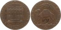 Großbritannien, Königreich - Somerset 1/2 Penny Token George III., 1760 - 1820, v. Lambe & Son, tea dealer, Bath, India House / Kamel -