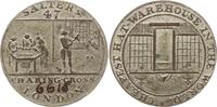 Großbritannien, Königreich - Middlesex 1/2 Penny Token George III., 1760 - 1820, von Salter's, 47 Charing Cross Londnon, Hat-Warehouse -