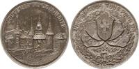 Schweiz - Neuchatel (Neuenburg) Silbermedaille Souvenir de Colombier, Stadtansicht / Wappen -