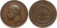 Portugal, Stadt Porto Bronzemedaille Luis I., v. Molarinho, 50. Jahrestag d. Einzugs der Befreiungsarmee, Pedro IV. -