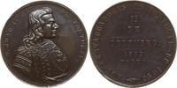 Portugal, Stadt Porto Bronzemedaille Luis I., 1861 - 1889, auf den Restaurationskrieg unter Joao IV., 1640 - 1656 -