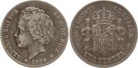 Spanien, Königreich 1 Peseta Alfonso XIII., 1886 - 1941, 18 - 94 -