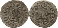 Spanien, Königreich 16 Maravedis Philipp IV., 1621 - 1665, Sevilla -