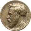 Berühmte Personen - Musiker und Komponisten Einseitige Bronzemedaille v. Maier, a.d. 60 Geburtstag des Komponisten und Dirigenten Richard Heuberger -