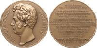 Berühmte Personen - Musiker und Komponisten Bronzemedaille v. Lagrange, auf den 100. Geburtstag von Francois Adrien Boieldieu, 1775 - 1834 -