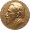 Berühmte Personen - Musiker und Komponisten Einseitige Bronzemedaille v. Tautenhayn, auf den österreichischen Dirigenten Franz Schalk, 1863 - 1931 -