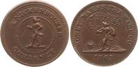 USA Civil War Token KNICKERBOCKER CURRENCY / MONEY MAKES THE MARE GO -