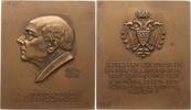 Köln, Stadt Große Bronzeplakette Männerchor der Kölner Verkehrsbetriebe, a.d. Komponisten August von Othegraven -