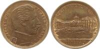 Deutschland, Kaiserreich, Preußen, Königreich Kleine Bronzemedaille Wilhelm II., 1888 - 1918, Friedrichskron - Potsdam -