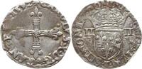 Frankreich, Königreich 1/4 Ecu Charles X., 1589 - 1598, Nantes -
