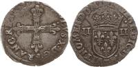 Frankreich, Königreich 1/4 Ecu Charles X., 1589 - 1598, Nantes -