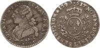 Frankreich, Königreich 1/10 Ecu avec l'avers du 1/2 Louis Ludwig XVI., 1774 - 1793, Bayonne -