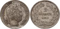 Frankreich, Königreich 2 Francs Louis Philippe I., 1830 - 1848, Paris -