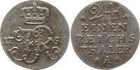 Brandenburg-Preußen 1/24 Taler Friedrich II., 1740 - 1786, Berlin, 6 - strahlige Sterne -