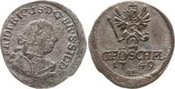 Brandenburg-Preußen 2 Gröschel Friedrich II., 1740 - 1786, Breslau -