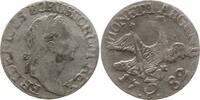 Brandenburg-Preußen 3 Gröscher 1782 A Friedrich II., 1740 - 1786, Berlin Sehr schön, Reste an Prägeglanz, min. Fleck