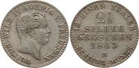 Preußen, Königreich 2 1/2 Silbergroschen Friedrich Wilhelm IV., 1840 - 1861 -