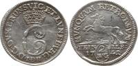 Braunschweig-Wolfenbüttel 2 Mariengroschen Karl I., 1735 - 1780, Jahreszahl im Stempel aus 1741 geändert -