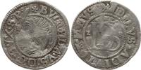 Pommern, Herzogtum Doppelschilling Bogislaw XIV., 1625 - 1637, Umschrift beginnt mit Rosette, normaler Stempelschn. -