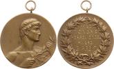 Nürnberg, Stadt Bronzemedaille von Eduard Scherm, TC Noris, Tennis, 2 Preis Herren Einzel, verl. an M. Vörg -