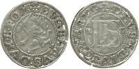 Pommern - Stettin Doppelschilling Bogislaw XIV., 1620 - 1625, mit Rosette, ohne Münzmeisterzeichen -