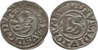 Pommern - Stettin Doppelschilling Bogislaw XIV., 1620 - 1625, Stempelvariante mit Ringel unter dem Löwen -