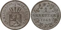 Hessen - Darmstadt 1 Kreuzer 1864 Ludwig III., 1848 - 1877 Sehr schön 8,00 EUR Differenzbesteuert nach §25a UStG zzgl. 3,00 EUR Versand