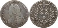 Frankreich, Königreich 1/10 Ecu aux branches d'olivier Ludwig XV., 1715 - 1774, Bourges, Münzst. fehlt bei Gad., bei Doulers ohne Preis -