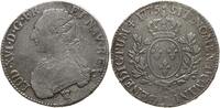 Frankreich, Königreich Ecu Ludwig XVI., 1774 - 1792, Limoges -