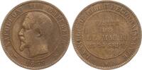 Frankreich, Kaiserreich 10 Centimes Napoleon III., 1852 - 1870, Visite de la Monnaie de Lille -