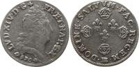 Frankreich, Königreich 11 Sols aux 4 Couronnes de Strasbourg Ludwig XIV., 1643 - 1715, Straßburg -