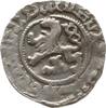 Böhmen, Königreich Einseitiger Weißpfennig Ludwig I. (II.) Jagello, 1516 - 1526 -