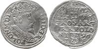 Polen, Königreich 3 Groschen (Dreigröscher , Trojak) Sigismund III., 1587 - 1632, Olkusz -