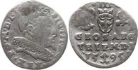 Polen, Königreich, Litauen 3 Groschen (Dreigröscher , Trojak) Sigismund III., 1587 - 1632, Vilnius -