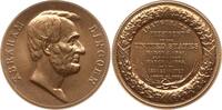 USA Bronzemedaille v. Morgan, Abraham Lincoln Presidential Medal, wohl späterer Guss -